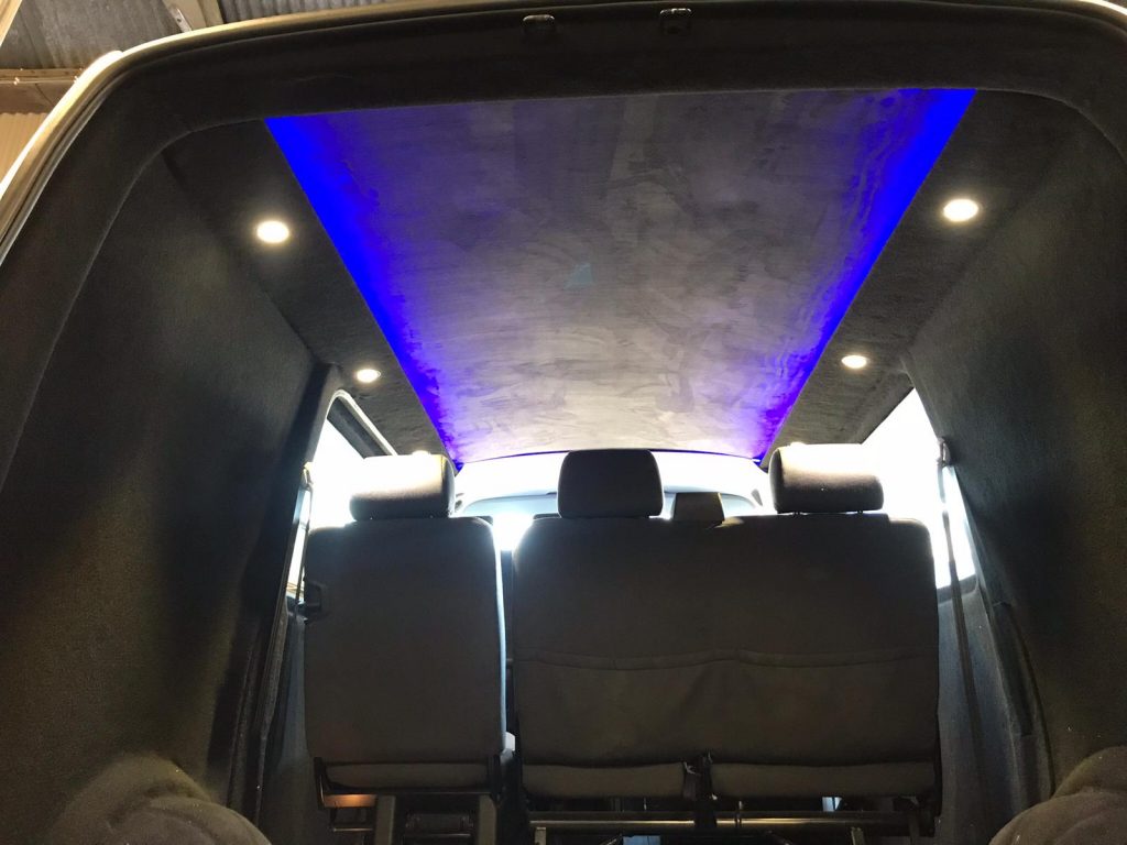 VW Transporter T5 T6 Carpet Lining Package £1795 inc vat SWB & £1895