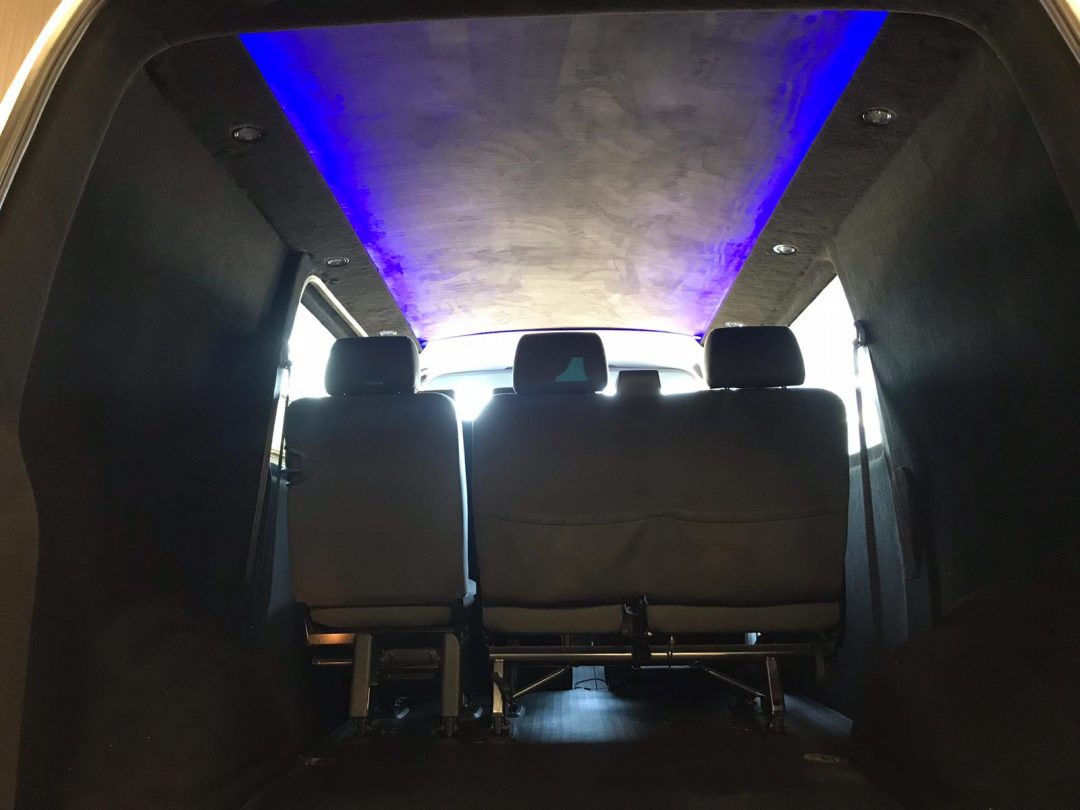 VW Transporter T5 T6 Carpet Lining Package £1795 inc vat SWB & £1895