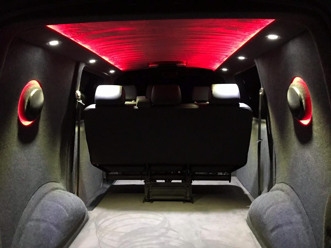 VW Transporter T5 T6 Carpet Lining Package £1795 inc vat SWB & £1895